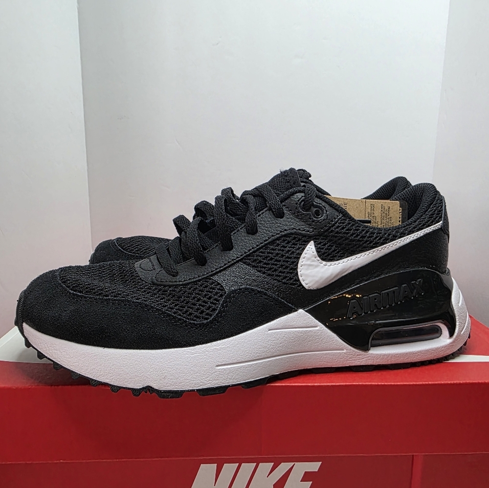 Nike Air Max SYSTM 'Black Wolf Grey' DQ0284-001 Size 7y/8.5W Brand New